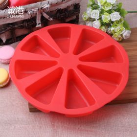 Silicone cake pan (Color: Red)